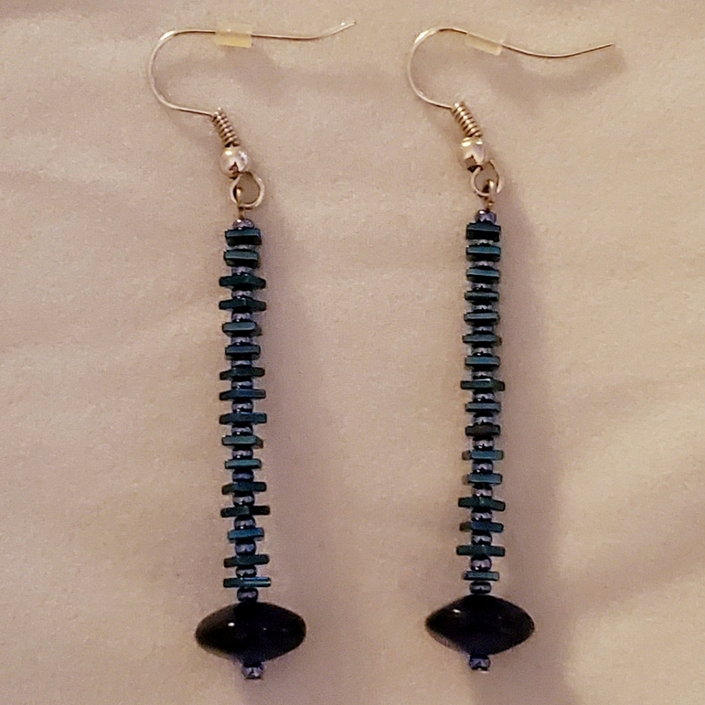 Blue Handmade Earrings